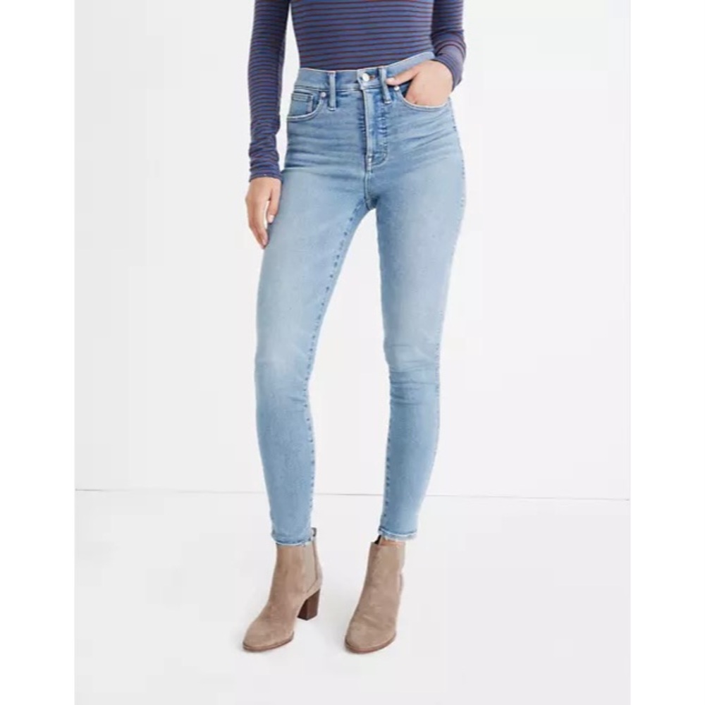 🌞 NEW Madewell 10" High-Rise Skinny Jeans Hamden